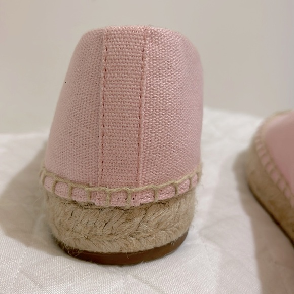 J.Crew like new pink canvas espadrilles size 9 - Picture 5 of 5